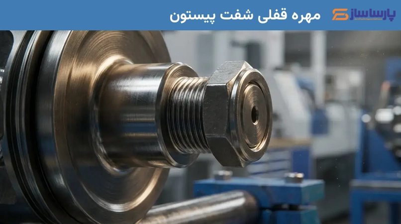 مهره قفلی شفت پیستون