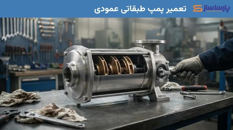 تعمیر پمپ طبقاتی عمودی
