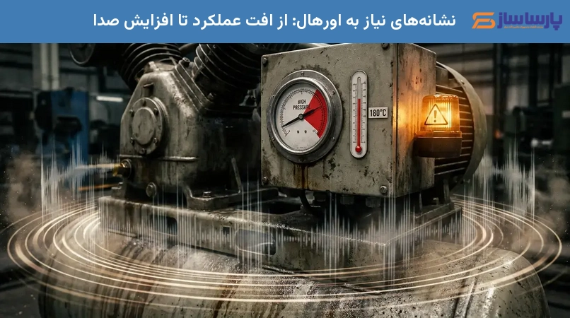 نشانه‌های نیاز به اورهال: از افت عملکرد تا افزایش صدا