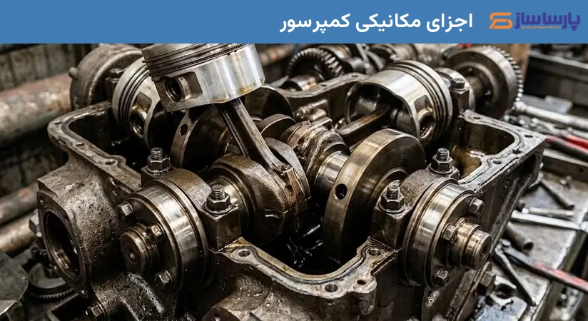 اجزای مکانیکی کمپرسور