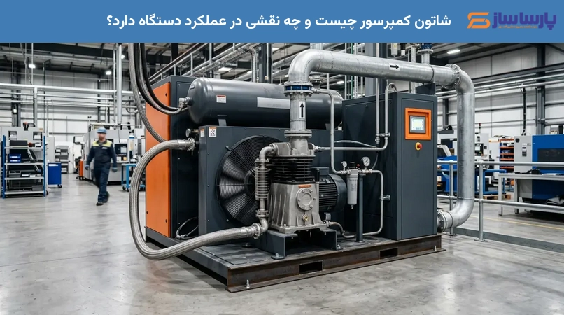 شاتون کمپرسور چیست و چه نقشی در عملکرد دستگاه دارد؟