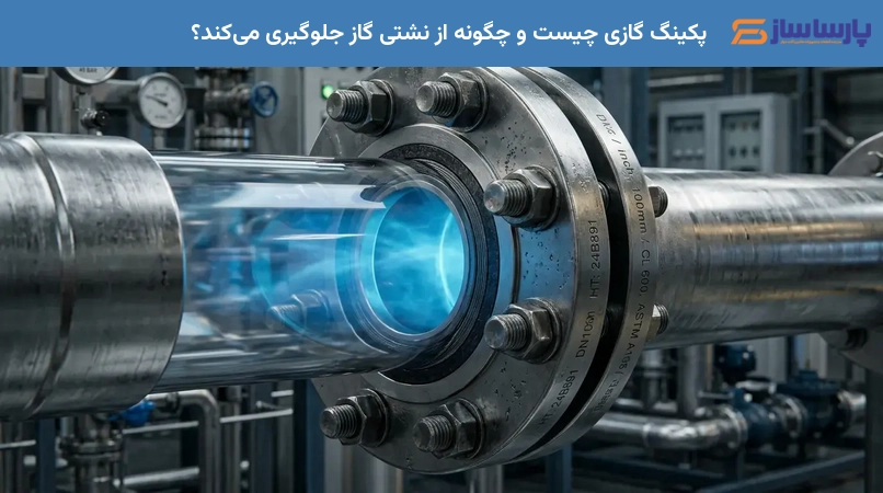 پکینگ گازی چیست و چگونه از نشتی گاز جلوگیری می‌کند؟