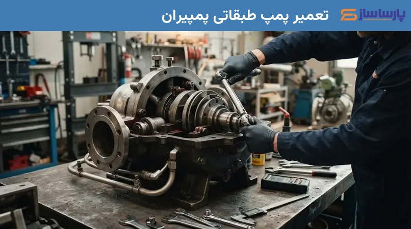 تعمیر پمپ طبقاتی پمپیران