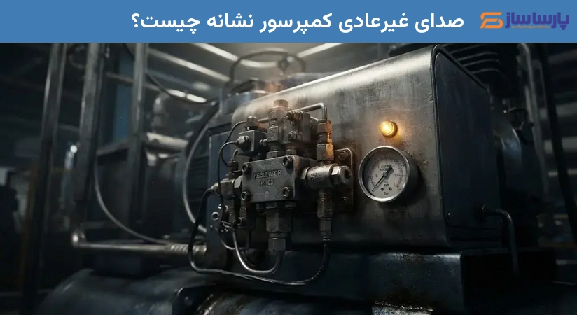 صدای غیرعادی کمپرسور نشانه چیست؟