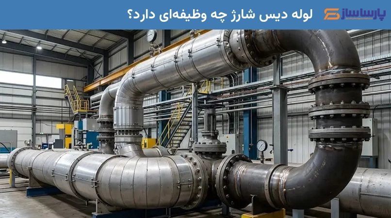 لوله دیس شارژ چه وظیفه‌ای دارد؟