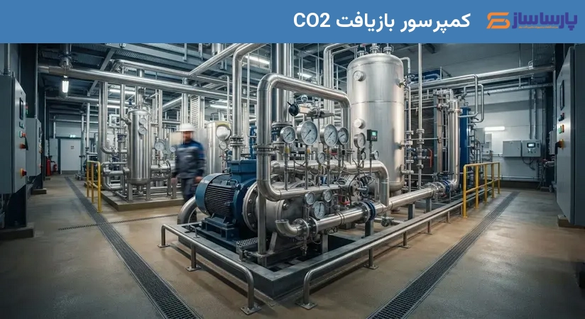 کمپرسور بازیافت CO2