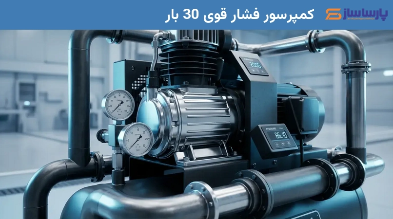 کمپرسور فشار قوی 30 بار