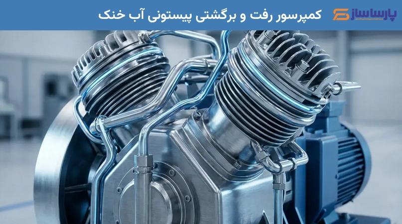 کمپرسور رفت و برگشتی پیستونی آب خنک