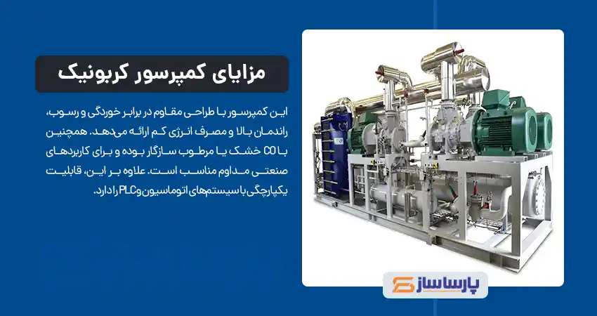 مزایای استفاده از کمپرسور CO₂ حرفه ای